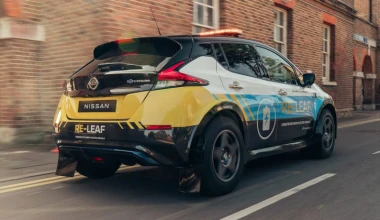 Nissan Re-Leaf: Ο ηλεκτρικός first-responder που δεν κολλάει πουθενά (video)