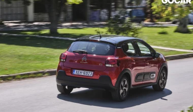 Δοκιμή: Citroen C3 1.2 PureTech 110 PS - Σύμβολο Άνεσης & Στυλ