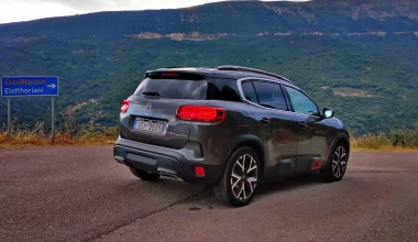 ΔΟΚΙΜΗ: Citroen C5 Aircross 1.6 PureTech 180 PS EAT8