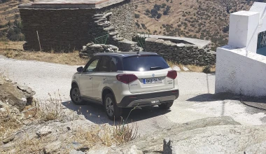 Mε το Suzuki Vitara Hybrid 2WD στην Άνδρο: Σημείο των καιρών