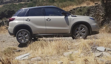 Mε το Suzuki Vitara Hybrid 2WD στην Άνδρο: Σημείο των καιρών