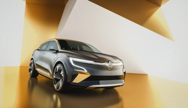 Megane eVision: Το όραμα της Renault για τα ηλεκτρικά οχήματα (video)