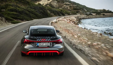 Οδηγούμε το ηλεκτρικό Audi RS e-tron GT των 646 ίππων, στη Ρόδο!