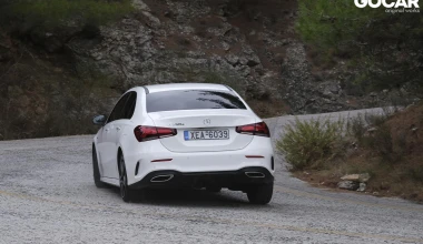 Δοκιμή: Mercedes-Benz A250e sedan – Υβριδική 1.4Τ, με 218 ίππους και κατανάλωση 1,4 lt/100 km!