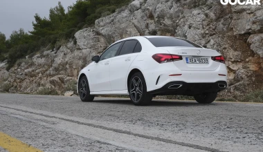 Δοκιμή: Mercedes-Benz A250e sedan – Υβριδική 1.4Τ, με 218 ίππους και κατανάλωση 1,4 lt/100 km!