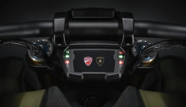 Mία Ducati με γονίδια από Lamborghini