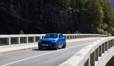 Jaguar F-Pace SVR: Με 550 ίππους! (video)
