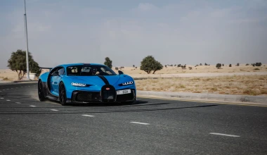 Η Bugatti έβγαλε για test drive την Chiron Pur Sport