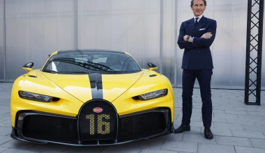 Η Bugatti έβγαλε για test drive την Chiron Pur Sport