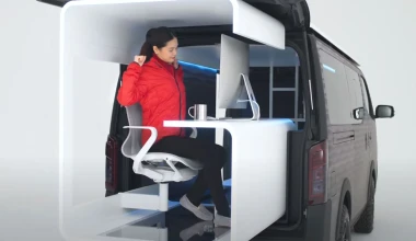 Nissan NV350 Office Pod Concept: Πάει την τηλεργασία σε άλλο επίπεδο (+video)