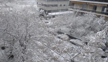 Μήδεια: Η Αθήνα στα λευκά (φωτογραφίες)