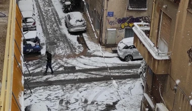 Μήδεια: Η Αθήνα στα λευκά (φωτογραφίες)