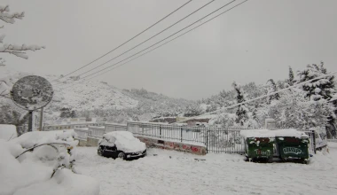 Μήδεια: Η Αθήνα στα λευκά (φωτογραφίες)