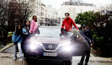 Το Nissan Juke ποζάρει!