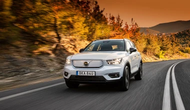 Ηλεκτρικό Volvo XC40 Recharge: το οδηγούμε στη Χαλκιδική