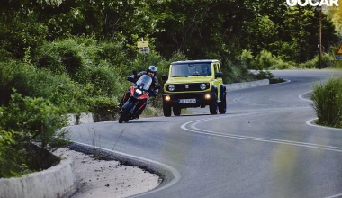 Απόδραση: SUZUKI Jimny & V-Strom 1.050 XT - Αποκέντρωση τώρα! (video)