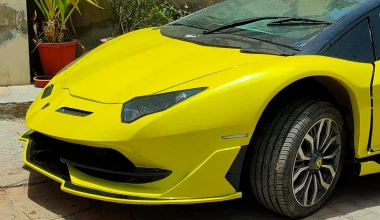 Μάντεψε τι αυτοκίνητο κρύβεται κάτω από αυτή την ψεύτικη Lamborghini