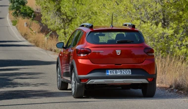 Διακοπές με το νέο Dacia Sandero Stepway στην Βόρειο Εύβοια
