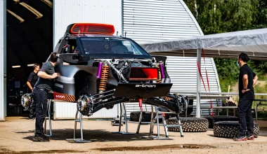 Σκληρές δοκιμές για το ηλεκτρικό Audi RS Q e-tron για το Ράλι Ντακάρ