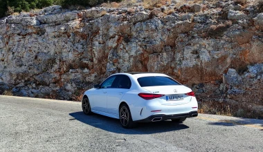 Δοκιμάζουμε τη νέα Mercedes-Benz C 200 με τον “ήπια υβριδικό” 1.5 Turbo των 204 ίππων