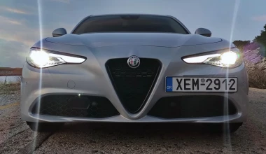 Δοκιμάζουμε την Alfa Romeo Giulia Sprint 2.0 Turbo 200 PS