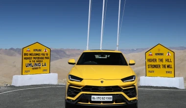 Η Lamborghini Urus στον πιο ψηλό δρόμο του κόσμου