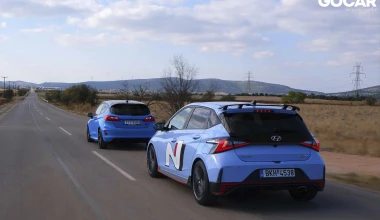 Δοκιμή Ford Fiesta ST Limited Edition & Hyundai i20 N: Fun to drive x2!