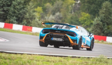 Δοκιμή Lamborghini Huracan STO στην πίστα. Δείτε το VIDEO!