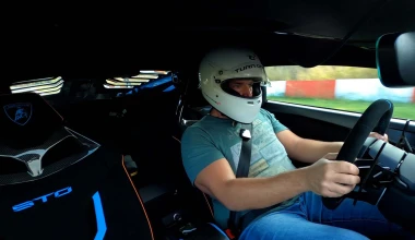 Δοκιμή Lamborghini Huracan STO στην πίστα. Δείτε το VIDEO!