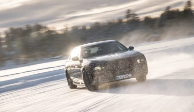 Η BMW i7 σε δοκιμές δυναμικής οδήγησης στον Αρκτικό Κύκλο