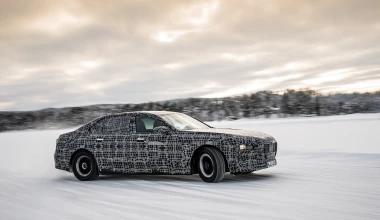 Η BMW i7 σε δοκιμές δυναμικής οδήγησης στον Αρκτικό Κύκλο