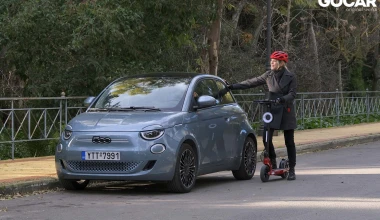 Οδηγούμε το eScooter FIAT 500 Iride: Γεμίζει το μάτι!