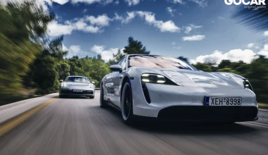 Δοκιμή Porsche Taycan 4S – Porsche 911 Carrera 4S: Από το χθες στο άπειρο