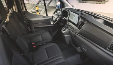 Οδηγούμε το Ford E-Transit: Το απόλυτο ηλεκτρικό van για τον επαγγελματία