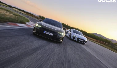 Δοκιμή - Με Audi e-tron GT και Audi R8 V10 στην πίστα των Μεγάρων! [video]