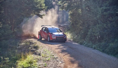 ΕΚΟ Ράλλυ Ακρόπολις: Στο δεξί μπάκετ του Citroen C3 Rally2 του Χ. Καρέλλη