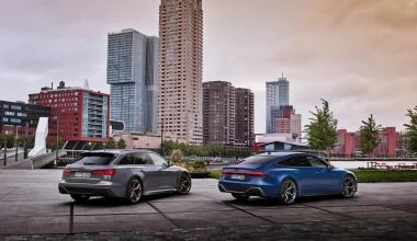 Νέα Audi RS6 Avant & RS7 Sportback performance: Τώρα με 630 ίππους