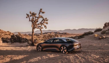 Οδηγούμε το Lucid Air: Concorde!