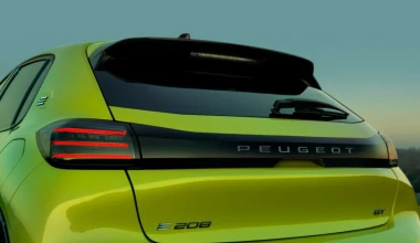 Νέο Peugeot 208: Με υβριδικούς κινητήρες και ισχυρότερη ηλεκτρική έκδοση