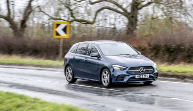 Δοκιμή Mercedes-Benz B 200 163 PS: Plus size model