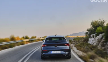 Δοκιμή CUPRA Leon 1.5 eTSI: Downsize & upgrade [video]