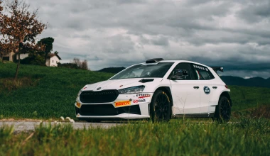 Επίσημη πρώτη για τον Σωτήρη Ιερεμιάδη με το νέο Skoda Fabia Rally2 RS! 