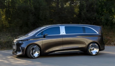 Mercedes-Benz Vision V: Το μέλλον στα van με τηλεόραση 65’’ για τους πίσω επιβάτες! 