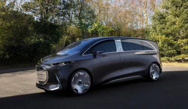 Mercedes-Benz Vision V: Το μέλλον στα van με τηλεόραση 65’’ για τους πίσω επιβάτες!