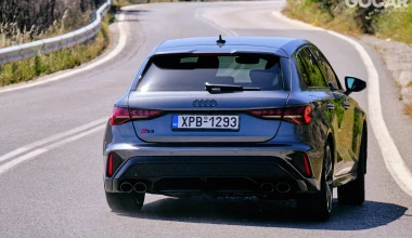 Δοκιμή Audi S3 Sportback 333 PS: Ο εκτελεστής της διπλανής πόρτας