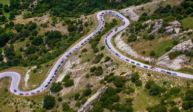 80 Porsche 911 έφτασαν μέχρι τον Όλυμπο - Η μεγαλύτερη συγκέντρωση που έχει γίνει ποτέ