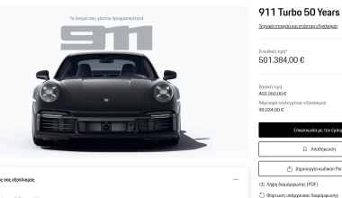 H ακριβότερη Porsche στην Ελλάδα - Φτάνει στα 500.000 ευρώ