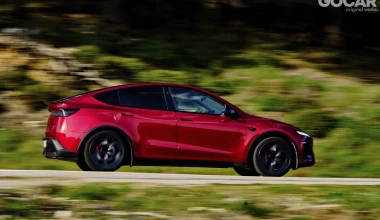 Δοκιμή Tesla Model Y Performance: Transformer