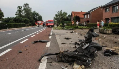 Τρομακτικό ατύχημα με Audi S8 στο Βέλγιο