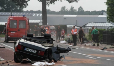 Τρομακτικό ατύχημα με Audi S8 στο Βέλγιο

